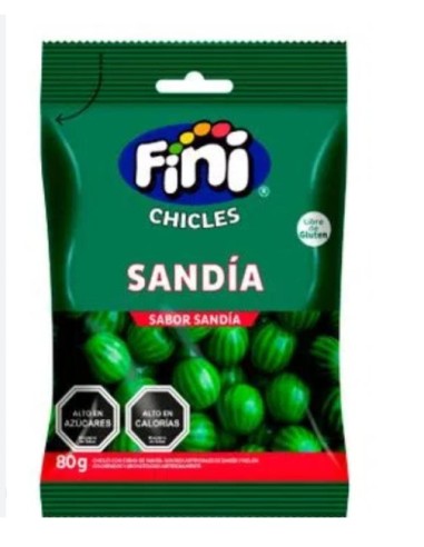 CHICLE SANDIA 12X100 GRS FINI