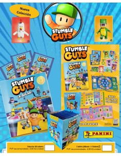 CROMOS STUMBLE GUYS A JUGAR 16x50