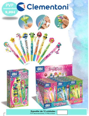 SOBRES 3D CREATE YOUR PENS ADV.ED. 12U.