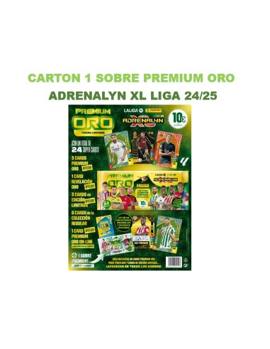 PREMIUM ORO 10 ADRENALYN LIGA 24/25 24U