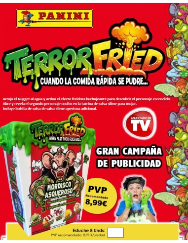 SOBRES 3D TERROR FRIED 8 U.