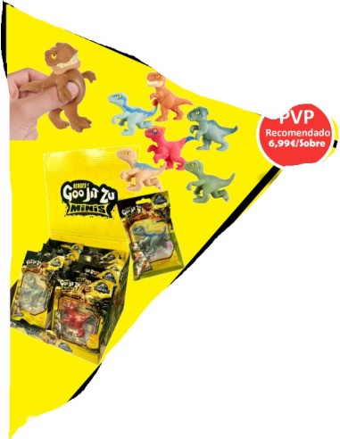 SOBRES 3D GOO JIT ZU FIG. JURASSIC 12 U