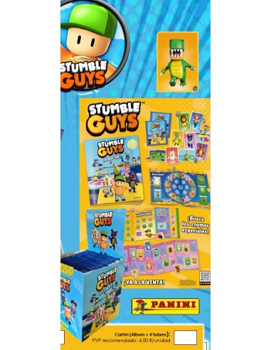 ALBUM + 4 SOB. STUMBLE GUYS A JUGAR 40U.
