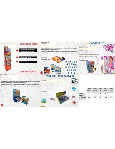 EXPOSITOR 3D SOBREMESA PANINI 4 REF.