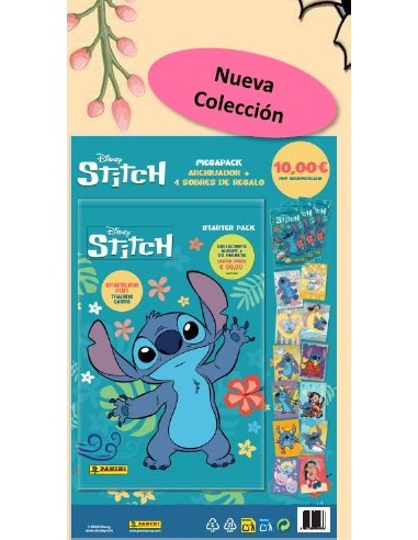 STARTER PACK STITCH DISNEY 16 U.