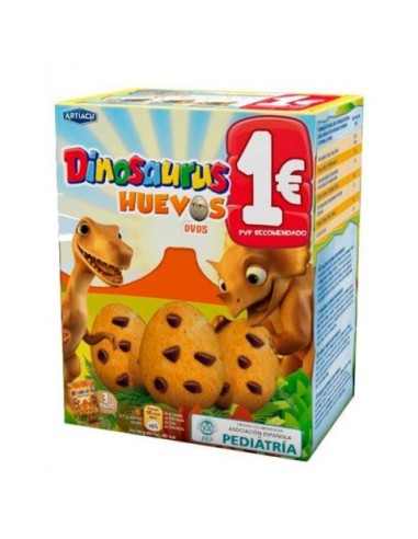 DINOSAURIOS HUEVOS 1,40  12x105 GRS.
