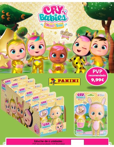 SOBRES 3D BEBES LLORONES GOLD ED. 2x6