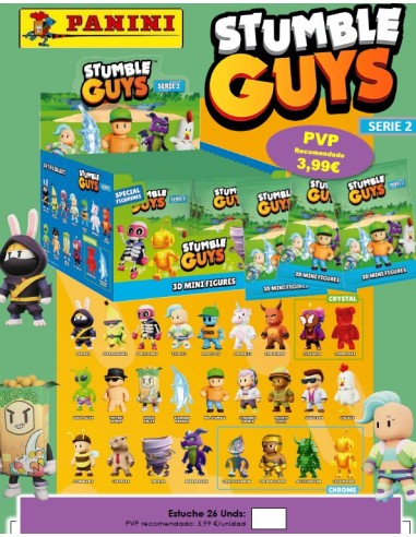 SOBRES 3D STUMBLE GUYS S2 4x26