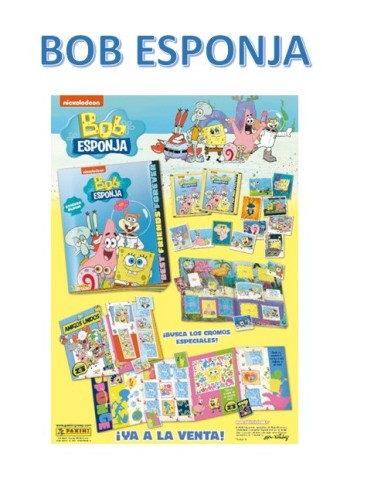 ALBUM + 4 SOB. BOB ESPONJA 2024  48 U