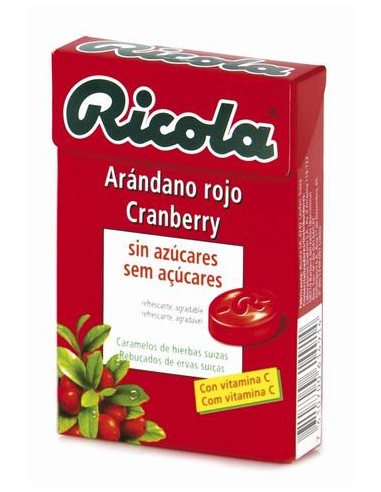 RICOLA CARAMELO ARANDANOS 6x20