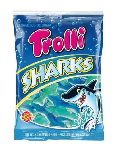 TIBURONES 100 GRS. TROLLI 8x12