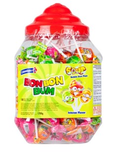 BON BON BUM TARRO SURTIDO 6x100 (R.30500)