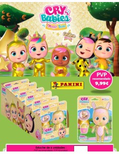 SOBRES 3D BEBES LLORONES GOLD ED. 2x6