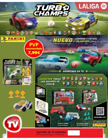 SOBRES 3D TURBO CHAMPS LA LIGA 12 U.