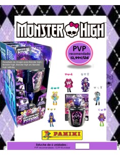 SOBRES 3D MONSTER HIGH POTIONS 6 U.
