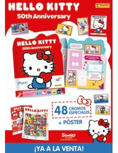 ALBUM + 4 SOB. HELLO KITTY 50 ANIV. 48U.