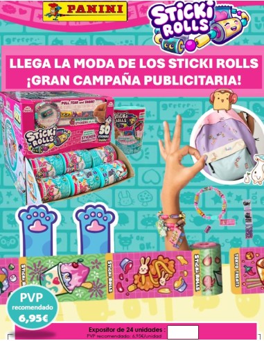 SOBRES 3D CAPSULA STICKI ROLLS 24 U.