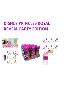DISNEY PRINCESS PARTY COLOR REVEAL 9 U
