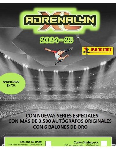 CARDS ADRENALYN LIGA 24/25 12x50
