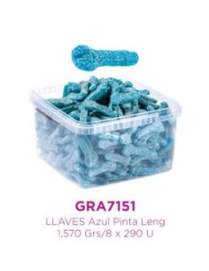 LLAVES INGLESAS AZUL PINTA LENGUAS 8x290