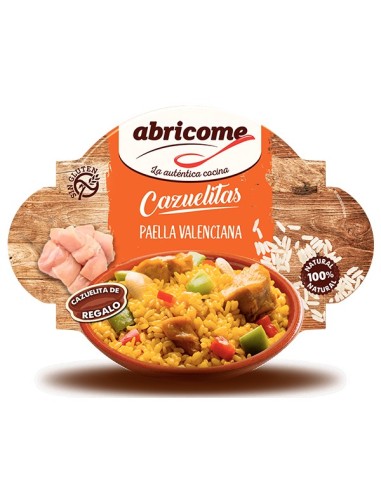 CAZ. PAELLA VALENCIANA ABRICOME 8x380 GRS