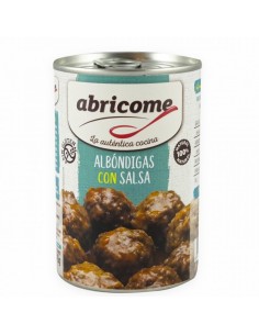 LATA ALBONDIGAS EN SALSA ABRICOME 12x415 GRS