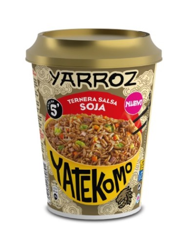 YARROZ TERNERA SOJA CUP 8U.