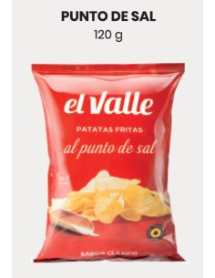 PATATA FRITA PUNTO DE SAL 10x120 G.