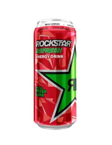 ROCKSTAR FRESA-LIMA 12x500ML.