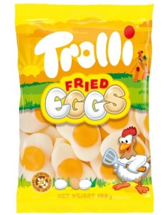 HUEVOS FRITOS 100 GRS TROLLI 8x12