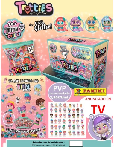 SOBRES 3D SORPRESA TINY TROTTIES 2x24