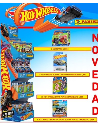 EXPOSITOR PREPACK HOT WHEELS Nº4