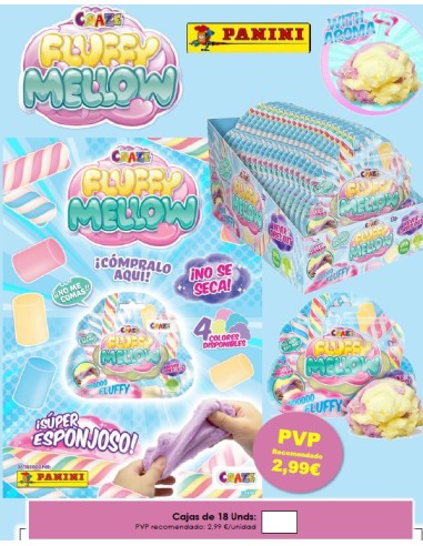 SOBRES 3D FLUFFY MELLOW ZIP BAG 10x18