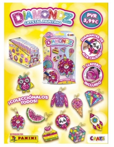 DIAMONDZ KEYCHAIN SET 5x12