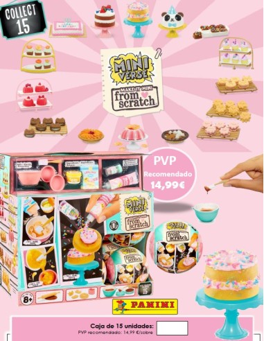 SOBRES 3D MINIVERSE MINI DINNER 15U