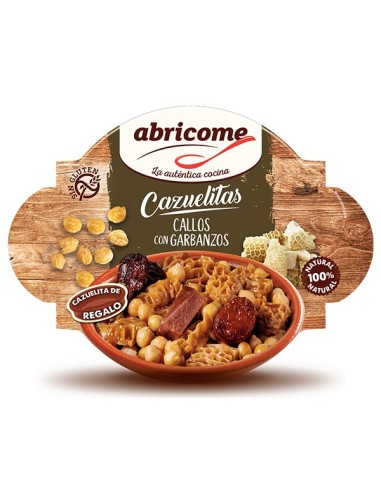 CAZ. CALLOS CON GARBANZOS ABRICOME 8x415 GRS