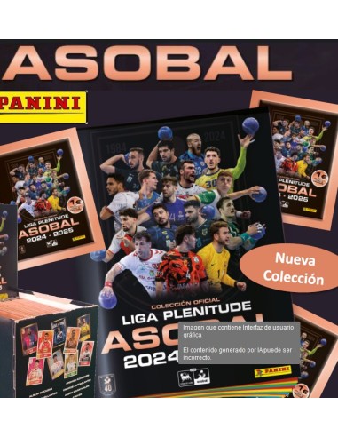 ALBUM + 4 SOB. LIGA ASOBAL 24/25 36U