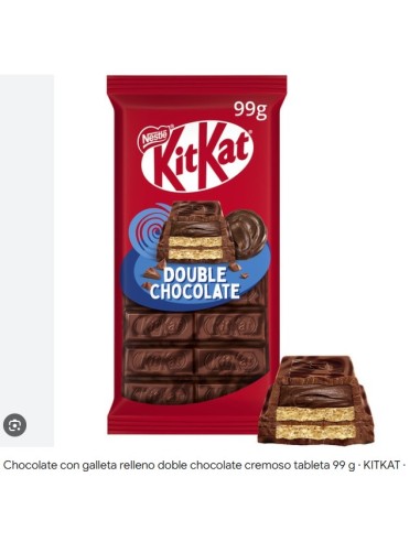TABLETA KIT KAT DOUBLE CHOC 15x99 GRS.