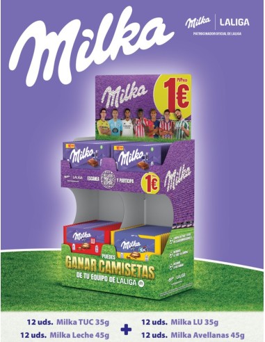EXPOSITOR CHOCOLATINAS MILKA 1 48U.