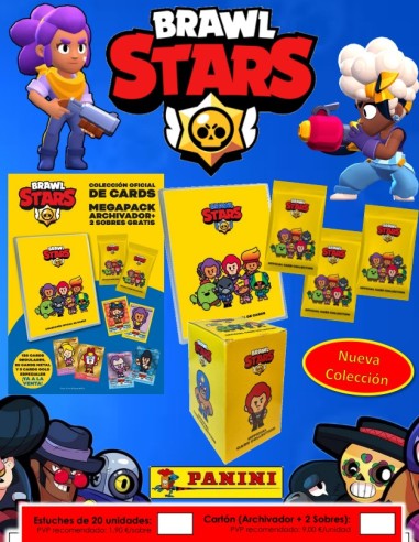 CARDS BRAWL STARS 24x20