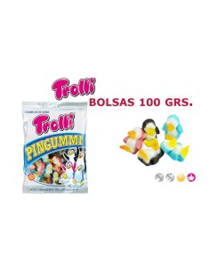 PINGUMMI 100 GRS. TROLLI 8x12