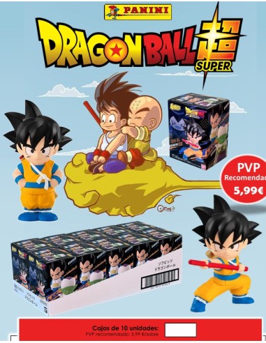 SOBRES 3D SOFBITS DRAGONBALL 10 U