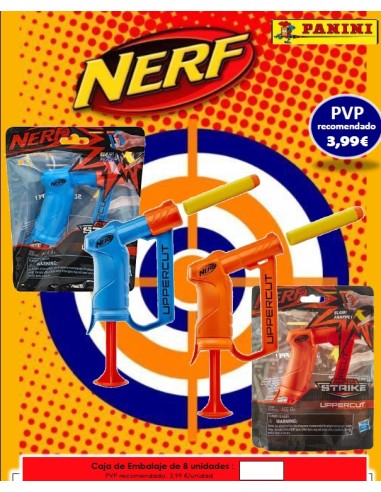 SOBRES 3D NERF ALPHA UPPERCUT BLASTER 8U.