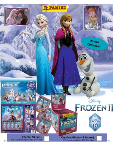 CROMOS FROZEN 10TH ANIVERSARIO 30x50