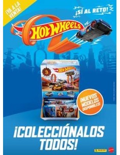 SOBRES 3D HOT WHEELS SERIE-3  2x24