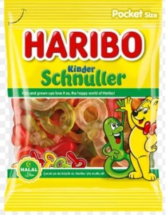 KINDER SCHNULLER HALAL HARIBO 100 GRS. 18U