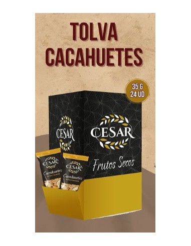 CACAHUETE CESAR-BORGES TOLVA 24x30 G.