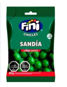 CHICLE SANDIA 12X100 GRS FINI