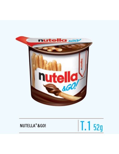 NUTELLA & GO 52 GRS. T.1x12