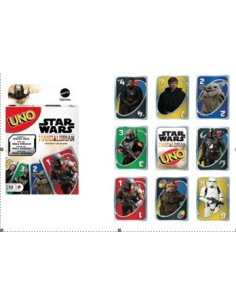 JUEGO CARTAS UNO MANDALORIAN  8 U.